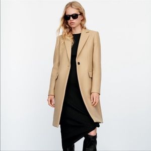 Zara MENSWEAR STYLE WOOL COAT